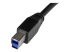 StarTech.com Câble USB 3.0 actif USB-A vers USB-B de 5 m - Gros plan