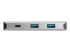 StarTech.com Hub USB-C à 4 ports - Front