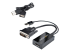 StarTech.com Adaptateur DVI vers DisplayPort avec alimentation USB - Angle droit