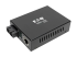 Eaton Tripp Lite Series Gigabit Singlemode Fiber to Ethernet Media Converter, SMF 10/100/1000 SC, 1310 nm, 20 km (12.4 mi.) - Angle gauche