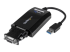 StarTech.com Adaptateur vidéo multi-écrans USB 3.0 vers DVI-I ou VGA - Angle gauche