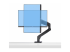 StarTech.com Monitor Desk Mount For 49" Ultrawide Curved Screen, Max 44lb kit de montage - Front