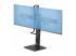 StarTech.com Crossbar Dual Monitor Desk Stand, Double 27inch Screens/VESA pied - Angle droit