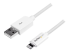 StarTech.com Câble Apple® Lightning vers USB pour iPhone, iPod, iPad 3 m Blanc - Angle droit