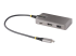 StarTech.com USB-C Multiport Adapter, 4K 60Hz HDMI, HDR, 3-Port USB Hub, 100W Power Delivery Pass-Through, USB Type C Mini Docking Station, Certified Works with Chromebook - Retour