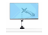 StarTech.com Monitor Desk Mount, VESA 75x75/100x100, 27/30-inch Screens kit de montage - Front