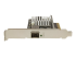 StarTech.com Carte réseau PCI Express à 1 port fibre optique 10 Gigabit Ethernet SFP+ ouvert - Côté gauche