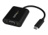 StarTech.com Adaptateur USB-C vers VGA avec switch pour mode Présentateur - Angle gauche
