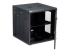 StarTech.com Armoire Réseau Murale à 4 Montants 12U avec Étagère 1U, Armoire Serveur Murale 19" à Charnières pour Équipement IT/AV/Électronique/Ordinateur, Armoire Rack Ventilée Flexible - Angle gauche