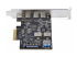 StarTech.com Carte PCIe USB à 5 Ports, USB 3.2 10Gbps, 4x USB-C/1x USB-A - Top