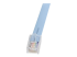 StarTech.com Câble console RJ45 vers série DB9 de 1,8 m pour gestion de routeur Cisco - Gros plan