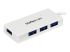 StarTech.com Hub USB 3.0 à 4 ports avec câble intégré - Angle droit