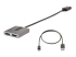 StarTech.com Hub DisplayPort HDMI Double - Angle gauche