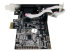 StarTech.com Carte PCI Express avec 4 Ports DB-9 RS232 - Côté droit