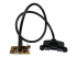 StarTech.com Carte Contrôleur Mini PCI Express 2 ports USB 3.0 avec Support UASP et Kit de Supports - Front