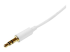 StarTech.com Câble audio stéréo Mini-Jack 3,5 mm slim de 2 m - Angle droit