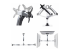 StarTech.com Monitor Desk Mount, VESA 75x75/100x100, 27/30-inch Screens kit de montage - Multi-angles