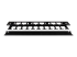 StarTech.com Panneau / Goulotte de gestion de câbles horizontal 1U pour rack de serveur - Front