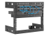 StarTech.com Rack Réseau Mural 8U à 2 Montants, Rack Serveur 19" à Cadre Ouvert, Profondeur 12", Rack de Données Mural pour IT/AV/Panneau de Patch/Equipement IT - Angle gauche