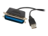 StarTech.com Câble Adaptateur de 1.80m USB vers 1 Port Parallèle pour Imprimante - Angle droit