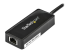 StarTech.com Adaptateur réseau USB 3.0 vers Gigabit Ethernet avec port USB intégré - Gros plan