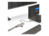 StarTech.com Adaptateur Multiport USB-C et USB-A, Double HDMI (4K/1080p) - Angle gauche