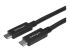 StarTech.com Câble USB-C vers USB-C avec Power Delivery (3A) de 2 m - Angle droit