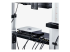 StarTech.com Rolling TV Cart/Stand On Wheels, Up to 100inch/220lb Screens chariot - Gros plan
