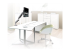 StarTech.com Support de bureau pour écran unique en aluminium - Angle gauche