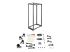 StarTech.com Rack de serveur réglable à cadre ouvert 42U 4 montants - Front