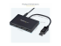 StarTech.com Splitter multi-écrans DisplayPort vers 4x DisplayPort - Angle droit