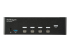 StarTech.com Switch KVM double affichage HDMI 4K 30 Hz à 4 ports avec hub USB intégré - Front