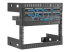 StarTech.com Rack Réseau Mural 8U à 2 Montants, Rack Serveur 19" à Cadre Ouvert, Profondeur 12", Rack de Données Mural pour IT/AV/Panneau de Patch/Equipement IT - Angle gauche