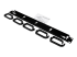 StarTech.com Panneau de gestion de câbles 1U 19" en métal pour rack - Angle droit
