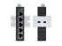 StarTech.com 5-Port Unmanaged Industrial Ethernet Switch - Multi-angles