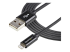 StarTech.com Câble Apple® Lightning vers USB pour iPhone, iPod, iPad 2 m Noir - Angle droit