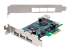 StarTech.com Carte contrôleur PCIe à 4 ports USB 2.0 - Multi-angles