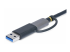 StarTech.com Lecteur de Cartes Mémoire Multi-Média USB 3.0, SD/microSD/CF - Gros plan