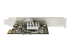 StarTech.com 5G PCIe Network Adapter Card, NBASE-T & 5GBASE-T 2.5BASE-T PCI Express Network Interface Adapter, 5GbE/2.5GbE/1GbE Multi Gigabit Ethernet Workstation NIC, 4 Speed LAN Card - Côté droit