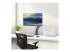 StarTech.com Desk Mount Monitor Arm, Up To 32" Display, C-Clamp, TAA kit de montage - Angle droit