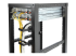 StarTech.com Anneau de gestion de câbles multidirectionnel vertical pour racks de serveur - Front