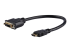 StarTech.com Cable adaptateur video HDMI vers DVI-D de 20 cm - Angle droit