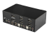 StarTech.com Commutateur KVM 2 ports DisplayPort, USB et audio - Retour