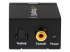 StarTech.com Convertisseur audio coaxial numérique ou Toslink optique SPDIF vers RCA stéréo - Côté gauche