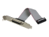 StarTech.com Carte PCI Express 2 ports paralleles DB25 - Front