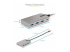 StarTech.com Hub USB-C à 4 Ports avec Sortie USB-C, 3x USB-A, 1x USB-C - Multi-angles