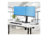 StarTech.com Crossbar Dual Monitor Desk Stand, Double 27inch Screens/VESA pied - Angle droit