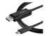 StarTech.com Câble USB Type-C vers DisplayPort 1.4 (bidirectionnel) - Angle droit