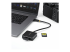 StarTech.com USB-C SD Express Card Reader, USB 10Gbps, Portable Memory Card Reader, USB Type-C to Secure Digital 7.1 Adapter, Works with Any Operating System - Angle droit