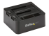 StarTech.com Dock pour Disques Durs 2 Baies, USB 3.1 à 2,5/3,5" SATA III - Angle gauche